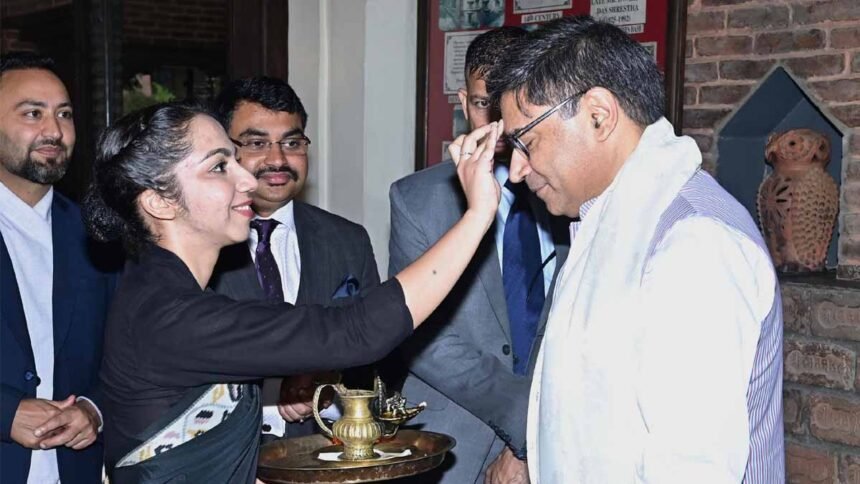 Foreign Secretary Vikram Misri in Kathmandu