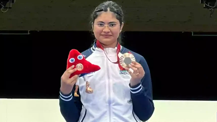 Rubina Francis Created History by Winning Bronze Medal at Paris Paralympics