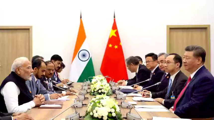 Bilateral talks between Prime Minister Modi and Xi Jinping